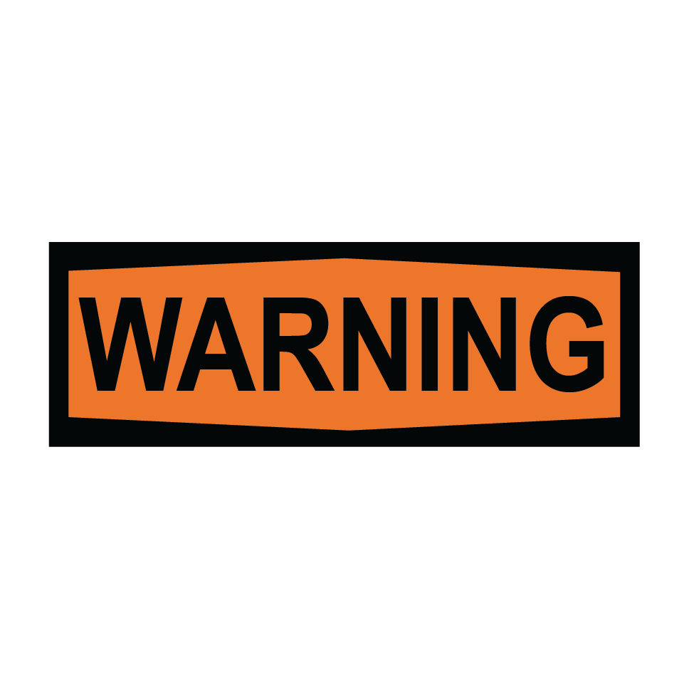 WARNING SIGNS