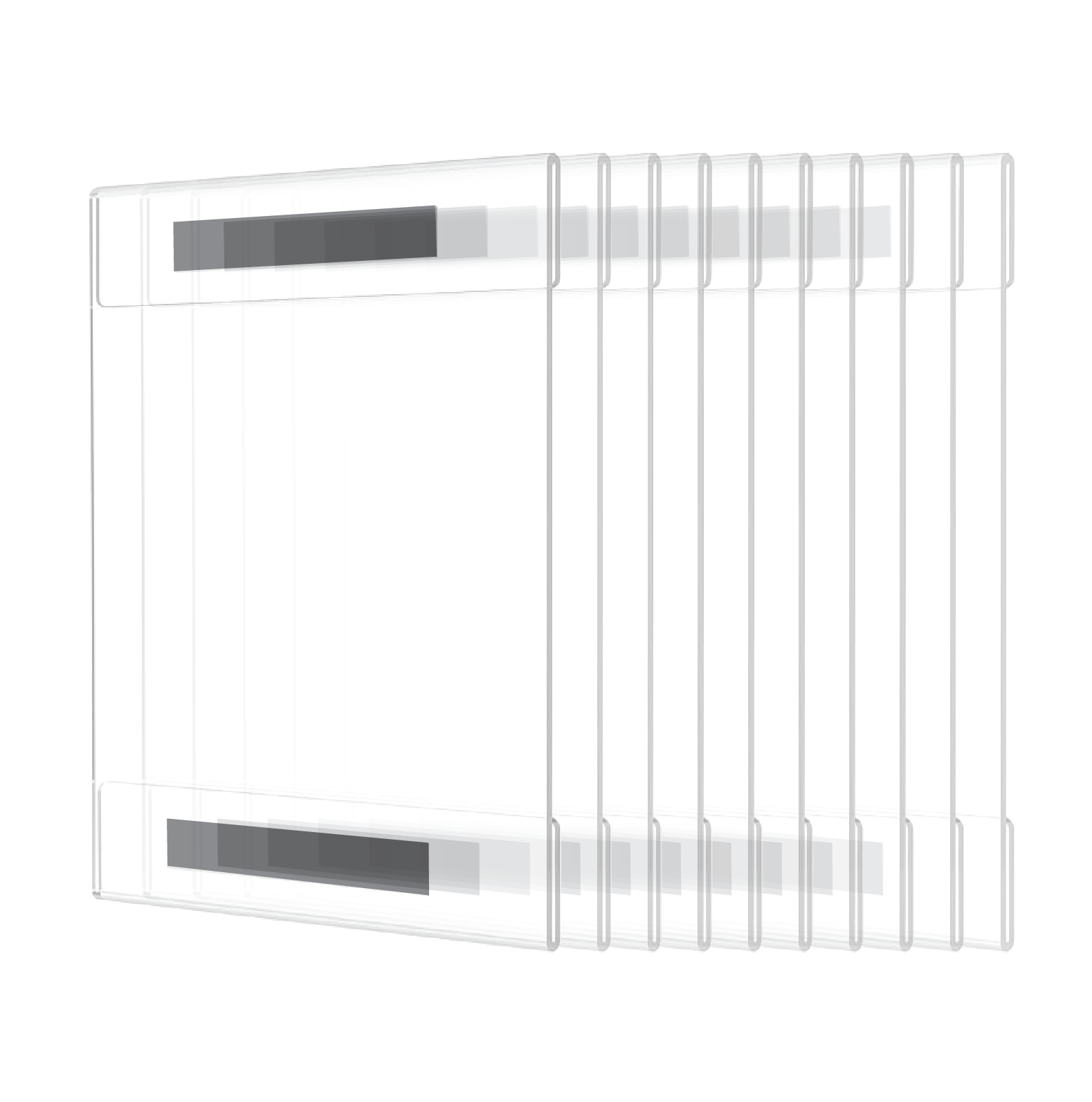 Sign  Holder Sheet Protector CYAN VM Magfnetic Whiteboard Doscument Display