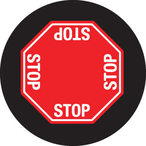 Stop Sigh Artwork (Glass Gobo) for Virtual Sign Projectors - All Way 4 Way 3 Way 2 Way 1 Way Stop Sign