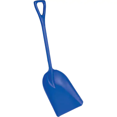 Safety Shovels - Hygienic Shovels (One-Piece), 14" x 17" Blade, 42" Length, Plastic,