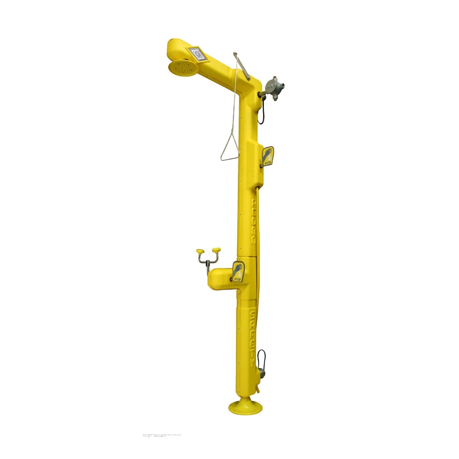 Heat Traced Combination Emergency Shower/Eye/Face Wash Station 120 Volts - CYANvisuals
