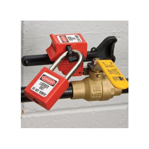 Seal Tight™ Handle-On Ball Valve Lockouts - CYANvisuals