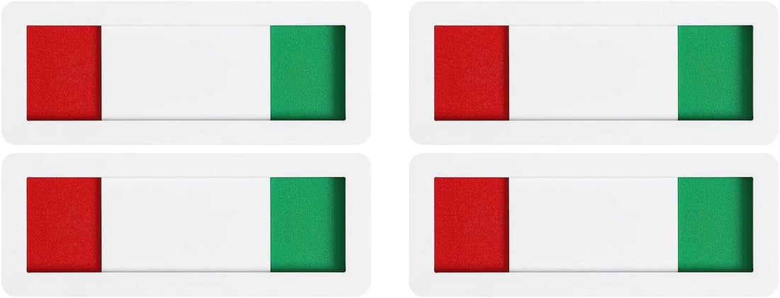 Sliding Status Indicators - RED/GREEN Status - (1.5