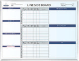 [MARTINREA] FAST RESPONSE TRACKING DRY ERASE WHITEBOARD I Dry-Erase Magnetic Industrial-Grade Whiteboard