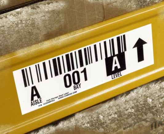 Custom Adhesive Warehouse Label Stickers  [10 Pack]  - (Custom Printed Graphic & Free Design Included)