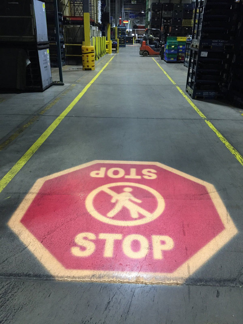 Projected Signs & Virtual Walkways