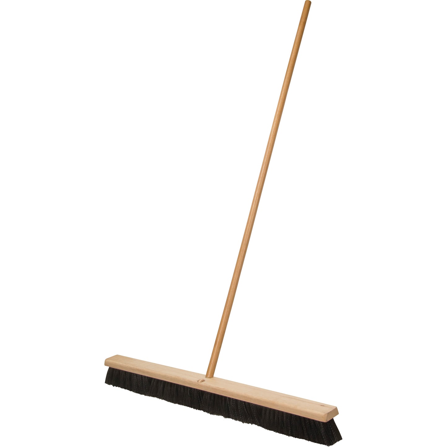 Push Broom, 36", Coarse, Synthetic Bristles