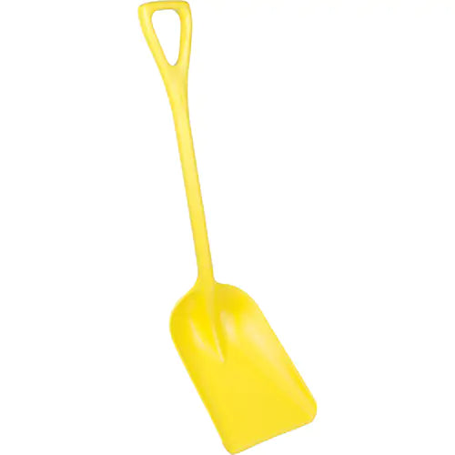 Safety Shovels - Hygienic Shovels (One-Piece), 14" x 17" Blade, 42" Length, Plastic,