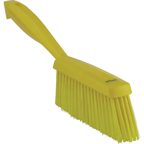 Bench Brush, Medium Bristles, 13" Long, Yellow