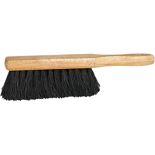 Wood Block Cleaning Brush, 12-1/4" L, Polypropylene/Tampico Bristles, Black