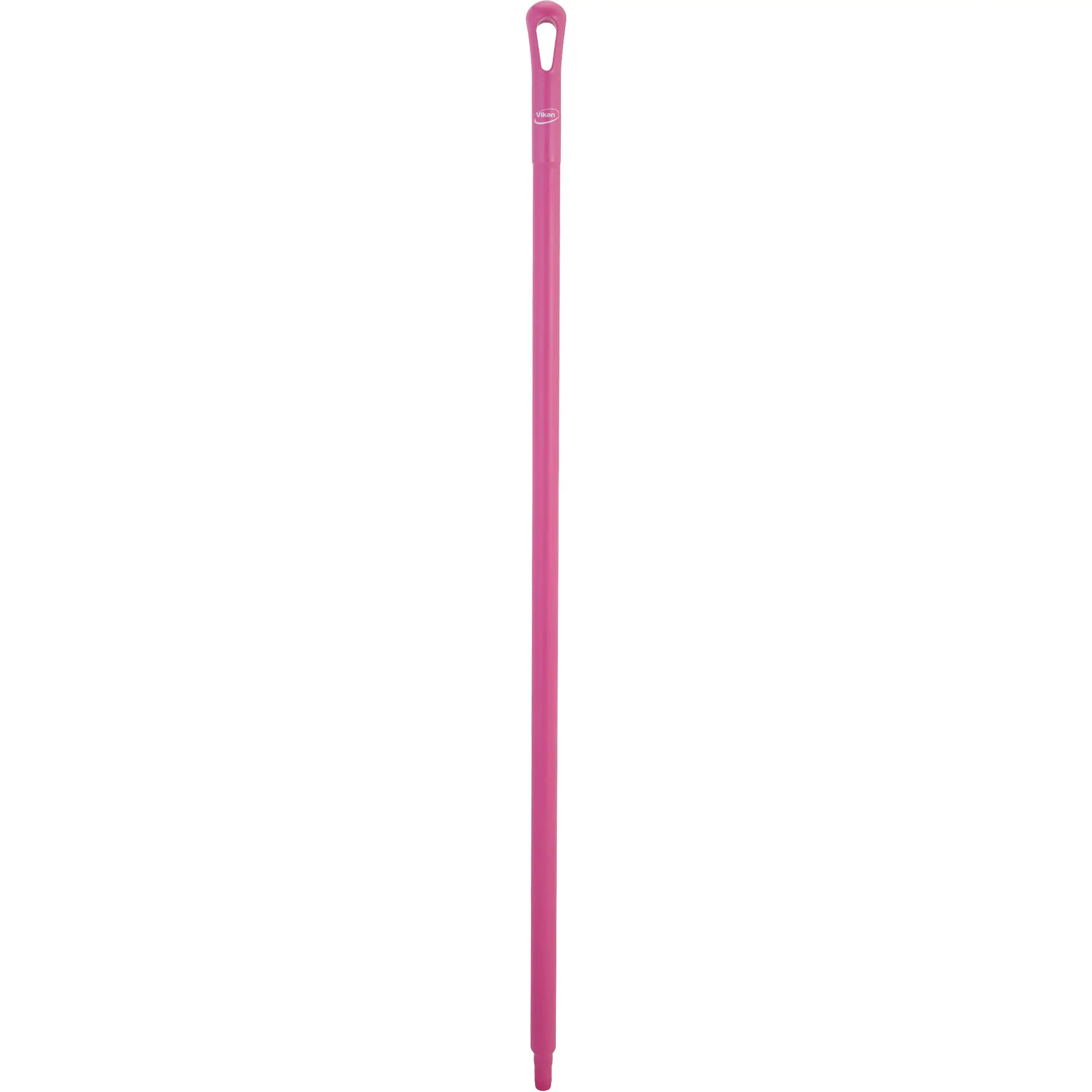 Ultra Hygiene Handle, Polypropylene, Ergonomic, Euro Threaded Tip, 1-1/4" Diameter, 51" Length