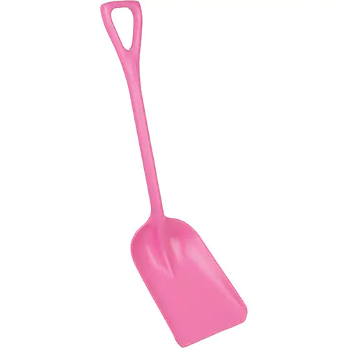 Safety Shovels - Hygienic Shovels (One-Piece), 14" x 17" Blade, 42" Length, Plastic,