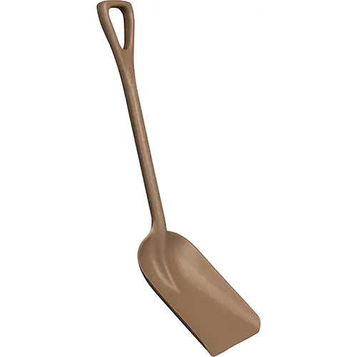 Safety Shovels - Hygienic Shovels (One-Piece), 14" x 17" Blade, 42" Length, Plastic,