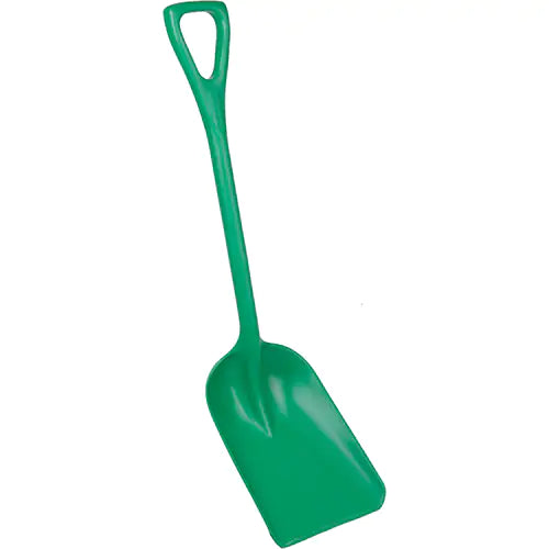 Safety Shovels - Hygienic Shovels (One-Piece), 14" x 17" Blade, 42" Length, Plastic,