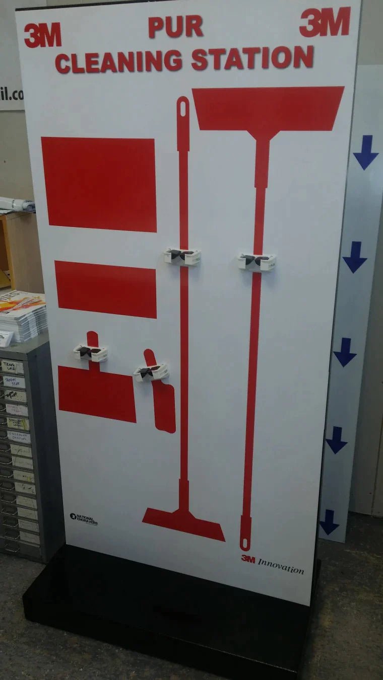 5S Shadow Board 30"x70" - Housekeeping Station - (Customize For Free) - CYANvisuals