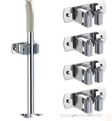 5S Shadow Board Wall Stainless Steel Mount Broom/Mop Holder - CYANvisuals