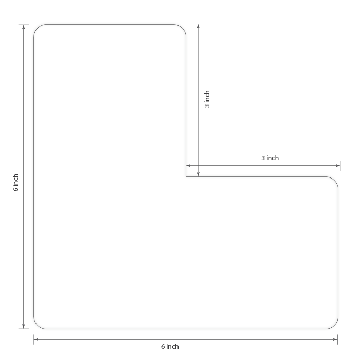 5S/Lean Markers: Corner marker - CYANvisuals