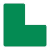 5S/Lean Markers: Corner marker - CYANvisuals