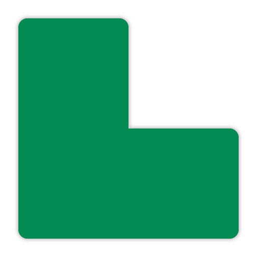 5S/Lean Markers: Corner marker - CYANvisuals