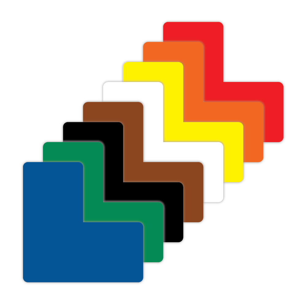 5S/Lean Markers: Corner marker - CYANvisuals