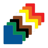 5S/Lean Markers: Corner marker - CYANvisuals
