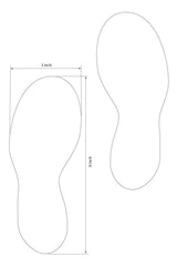 5S/Lean Markers: "Foot steps" (Pack of 12) - CYANvisuals