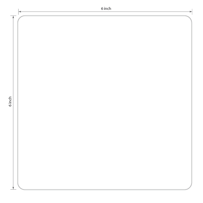 5S/Lean Markers: Large square marker - CYANvisuals