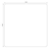 5S/Lean Markers: Large square marker - CYANvisuals