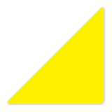 5S/Lean Markers: Large triangle marker - CYANvisuals