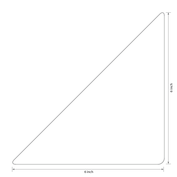 5S/Lean Markers: Large triangle marker - CYANvisuals