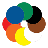 5S/Lean Markers: Small circle diameter - CYANvisuals