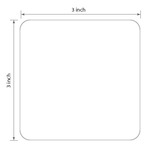 5S/Lean Markers: Small square marker - CYANvisuals