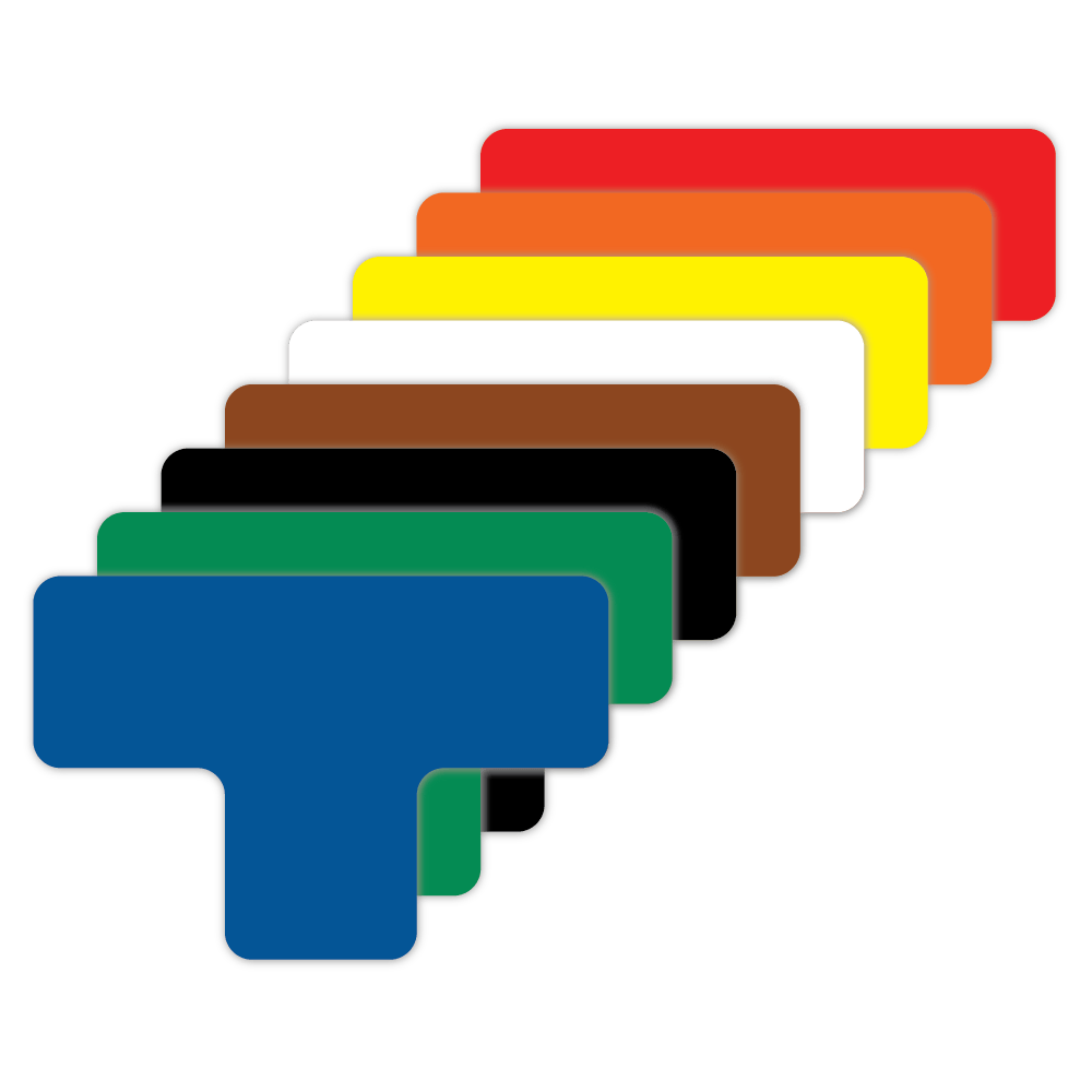 5S/Lean Markers: "T" marker - CYANvisuals