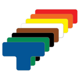 5S/Lean Markers: "T" marker - CYANvisuals