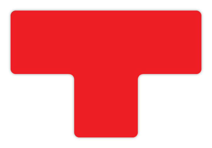 5S/Lean Markers: "T" marker - CYANvisuals