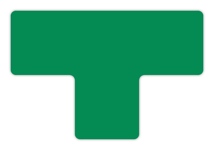 5S/Lean Markers: "T" marker - CYANvisuals