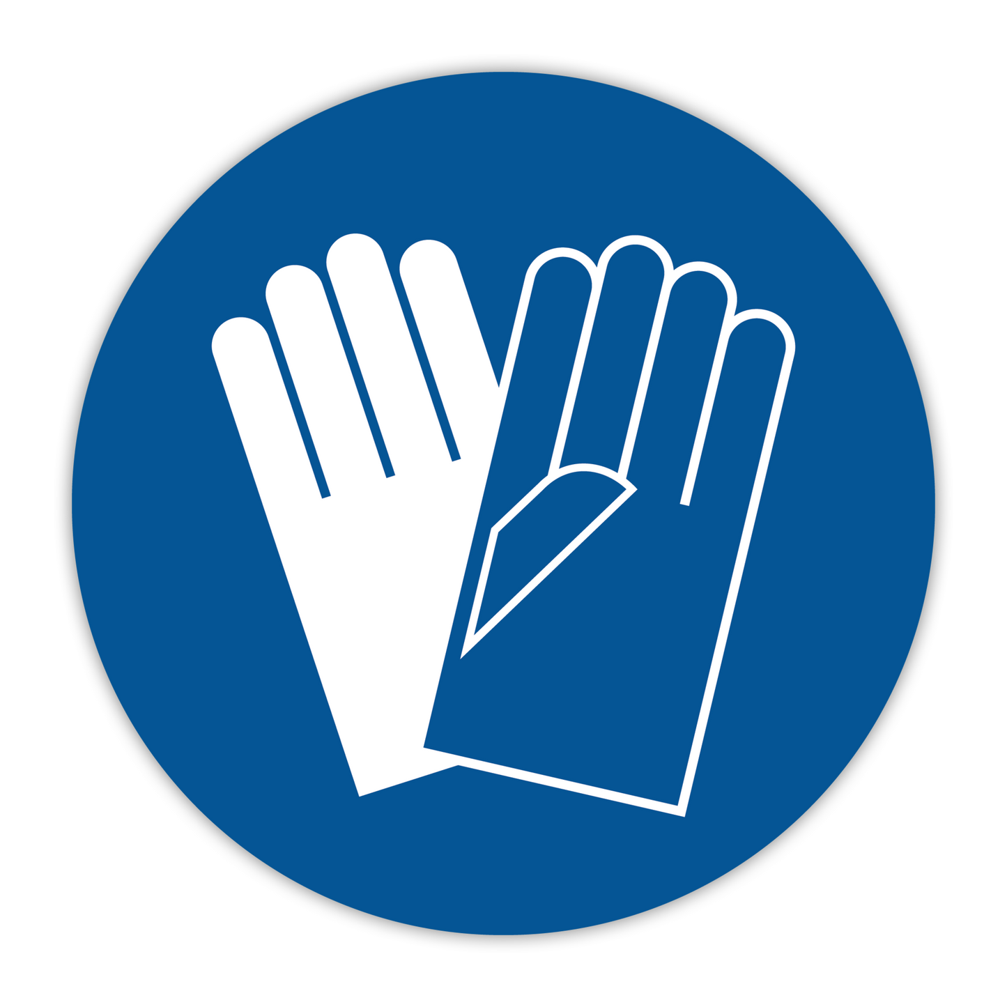 CYANVIS safety sign legend, ISO - Mandatory - SYMBOL