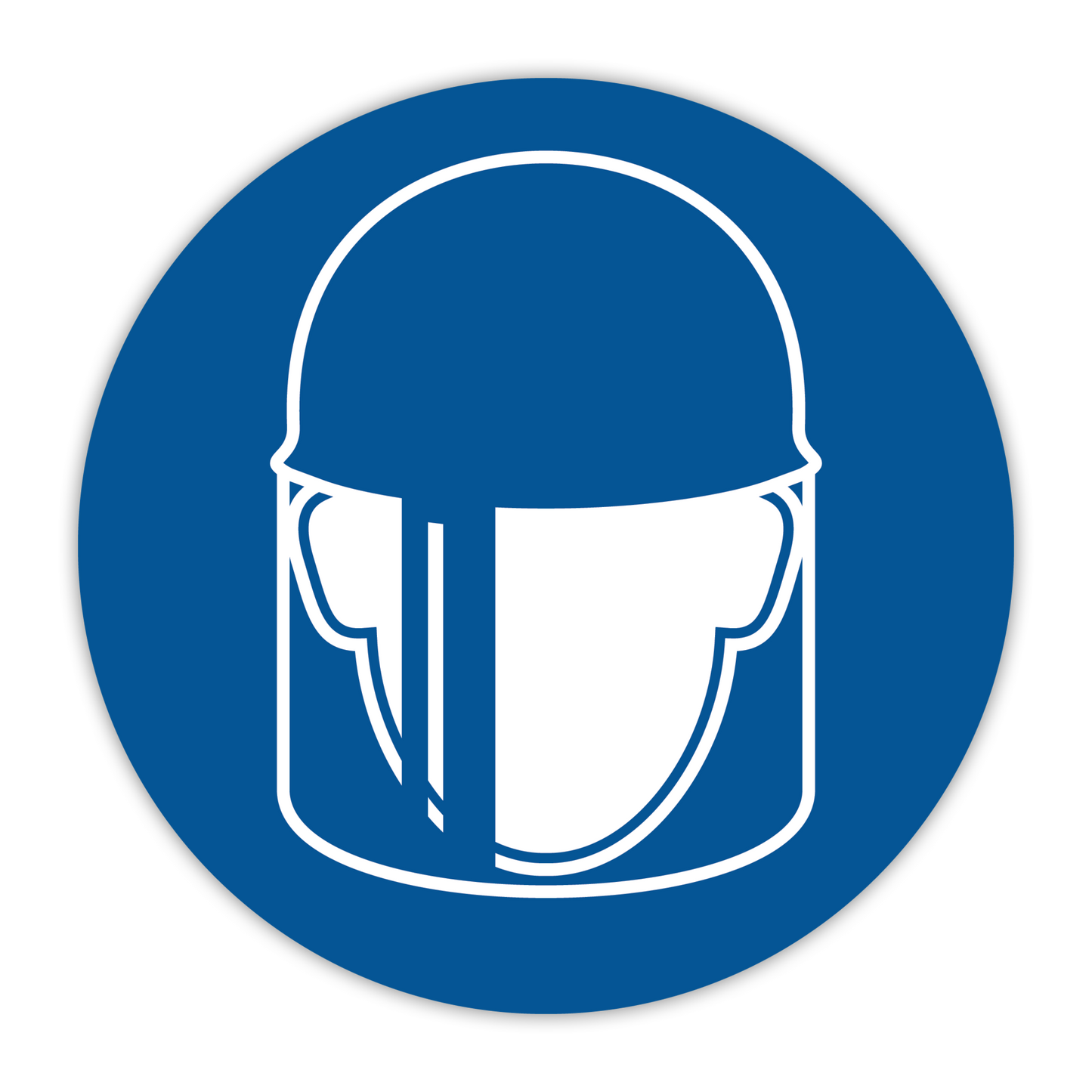 CYANVIS safety sign legend, ISO - Mandatory - SYMBOL