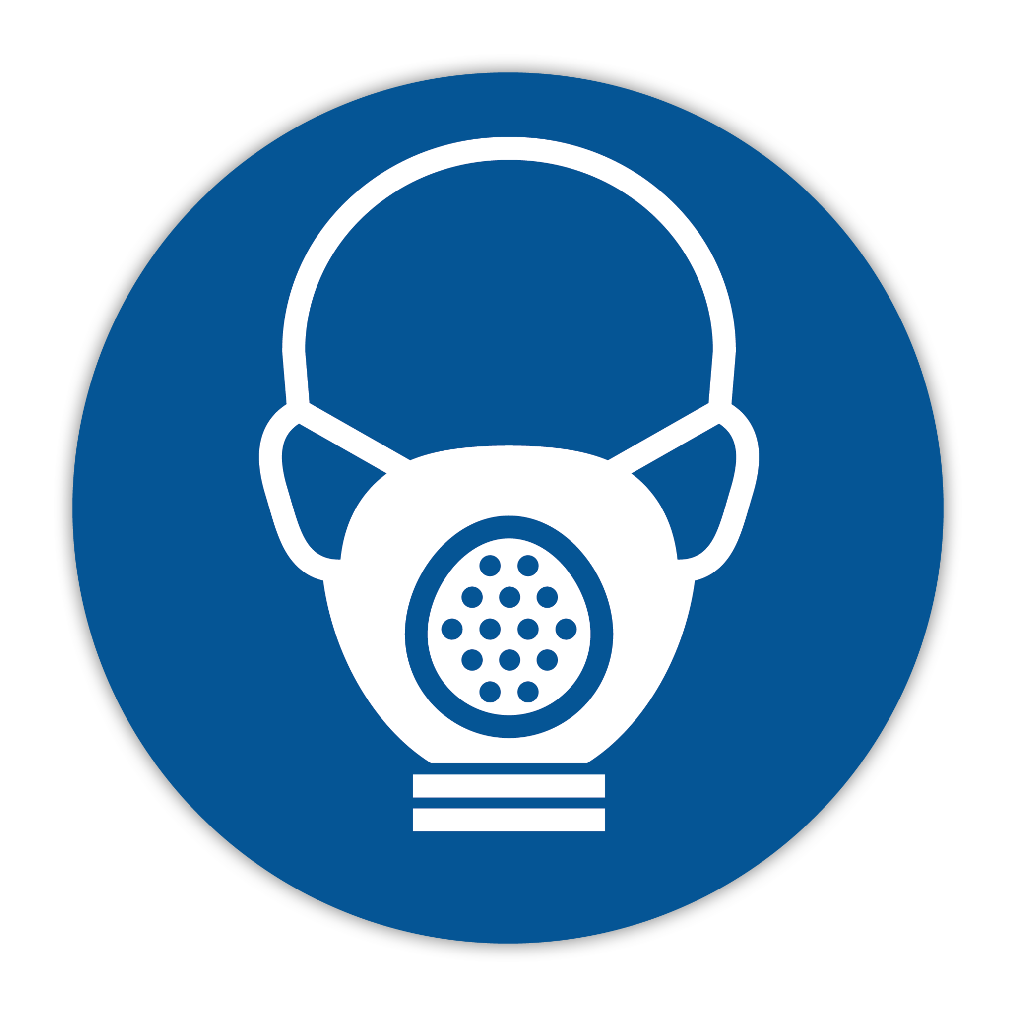 CYANVIS safety sign legend, ISO - Mandatory - SYMBOL