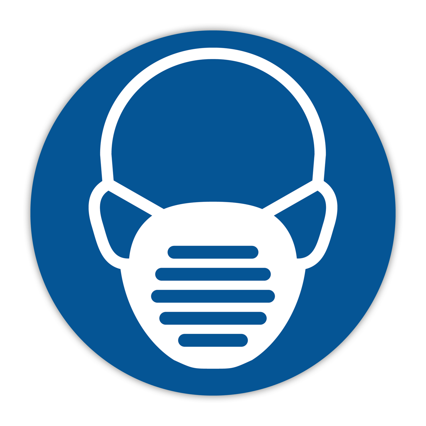 CYANVIS safety sign legend, ISO - Mandatory - SYMBOL
