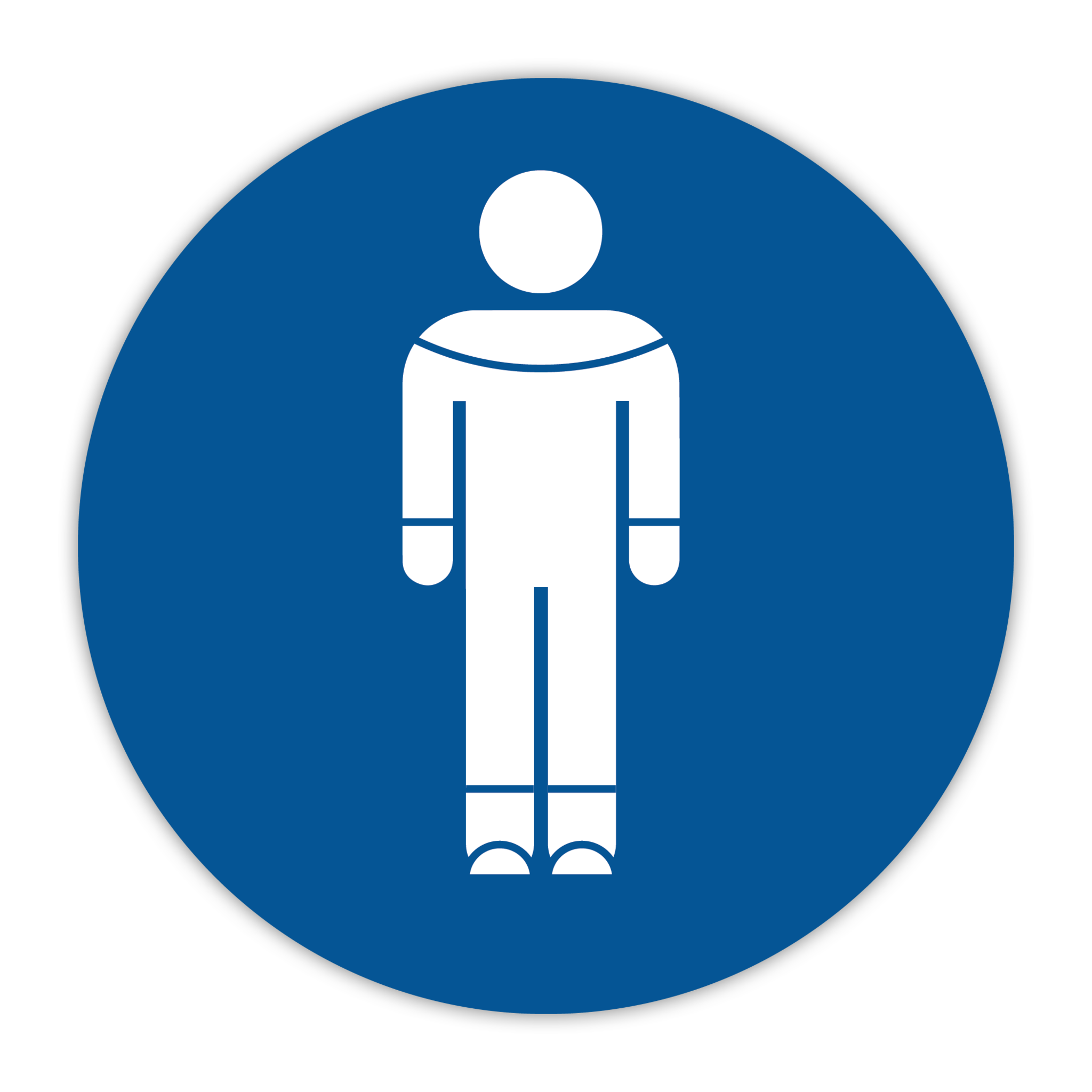 Sign For Mandatory High quality ISO - Mandatory safety sign – CYANvisuals.com