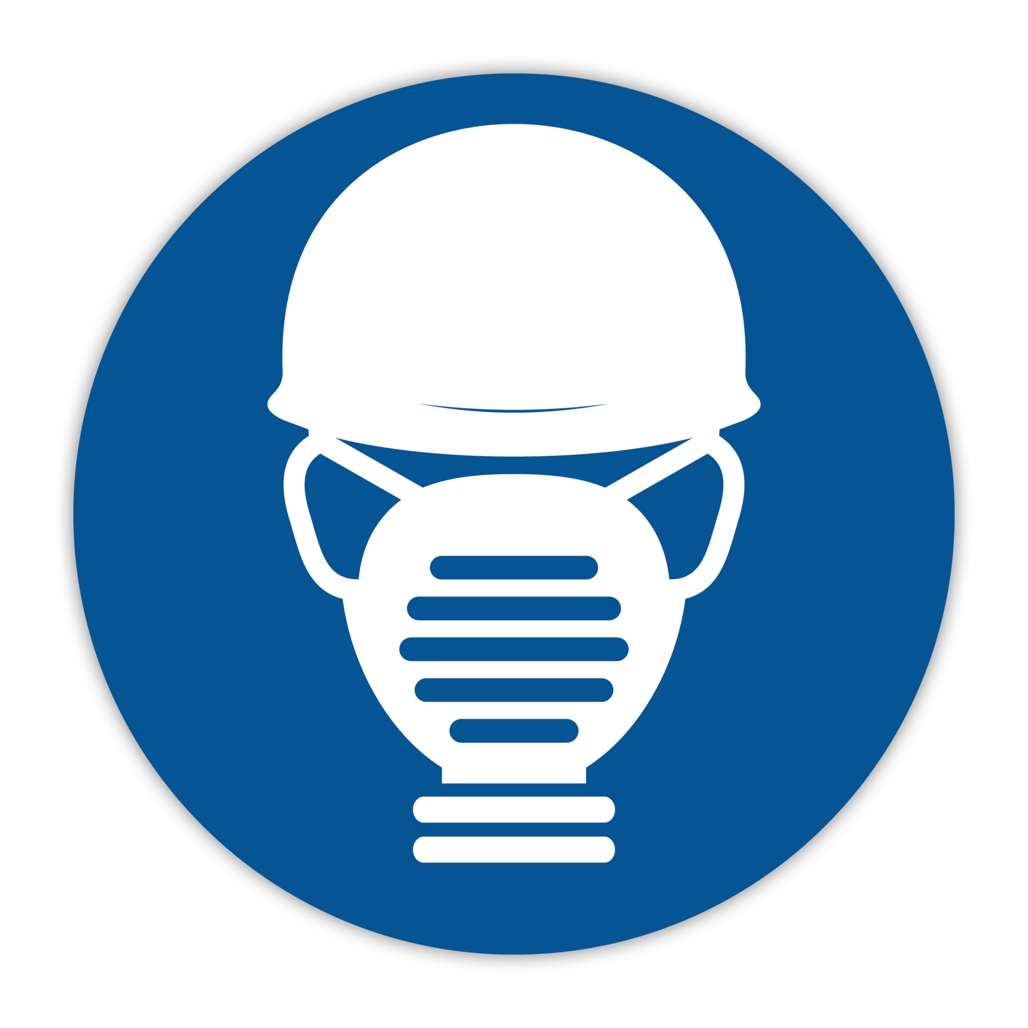 CYANVIS safety sign legend, ISO - Mandatory - SYMBOL