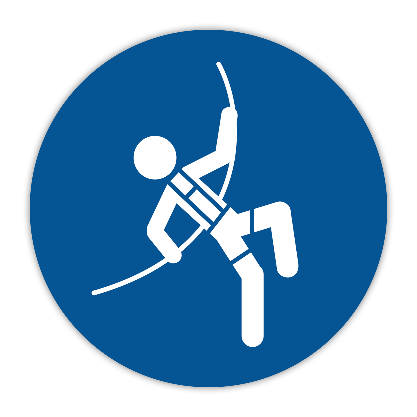 CYANVIS safety sign legend, ISO - Mandatory - SYMBOL