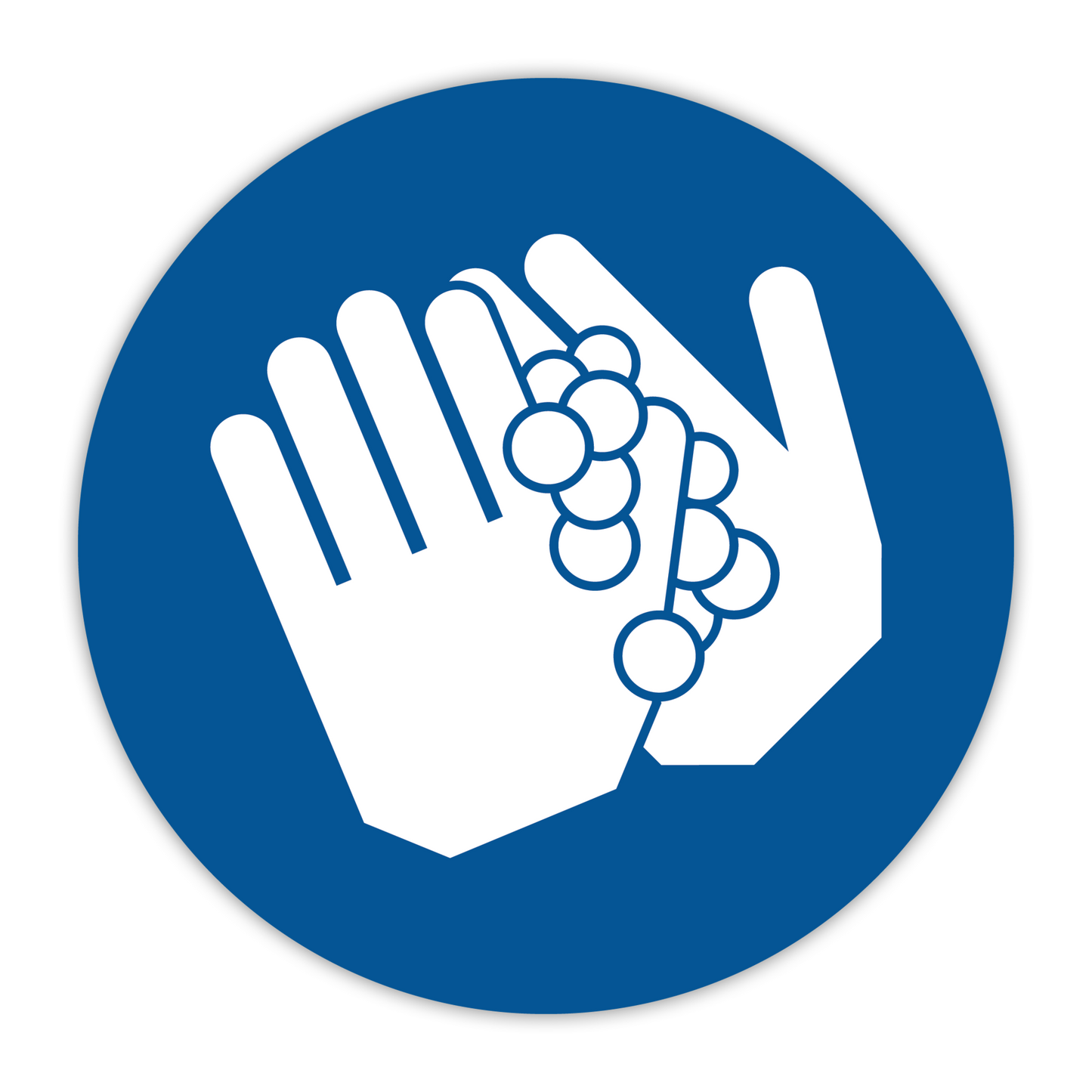 CYANVIS safety sign legend, ISO - Mandatory - SYMBOL