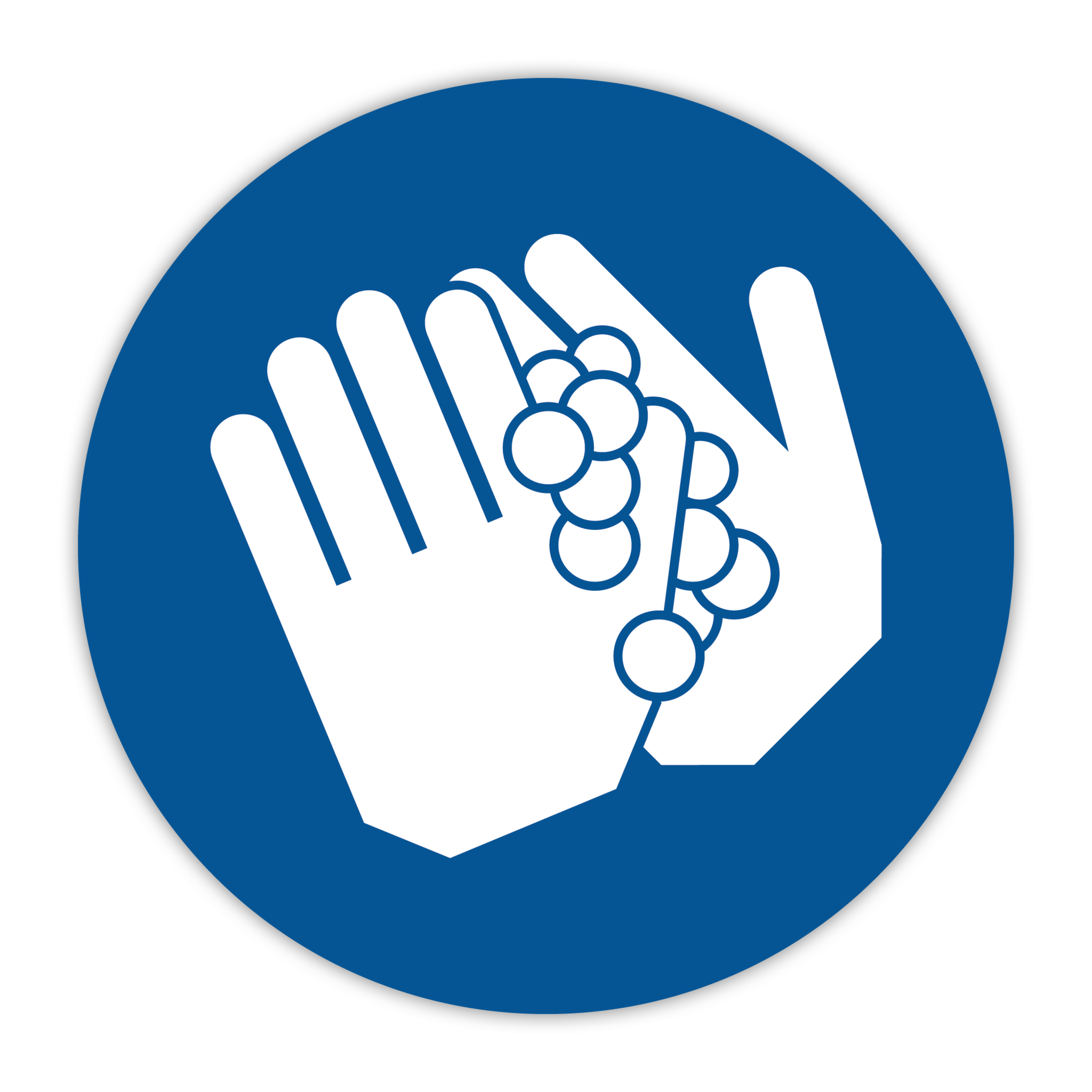 CYANVIS safety sign legend, ISO - Mandatory - SYMBOL
