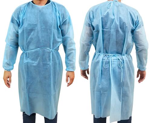 Disposable Isolation Gowns - Pack of 10 - Level 2 - CYANvisuals