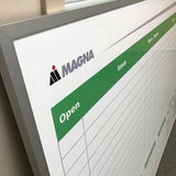 Fire Department Tactical Assignment Dry Erase Magnetic Board - Industrial Grade Whiteboard (Custom Printed & Free Design Included) - CYANvisuals