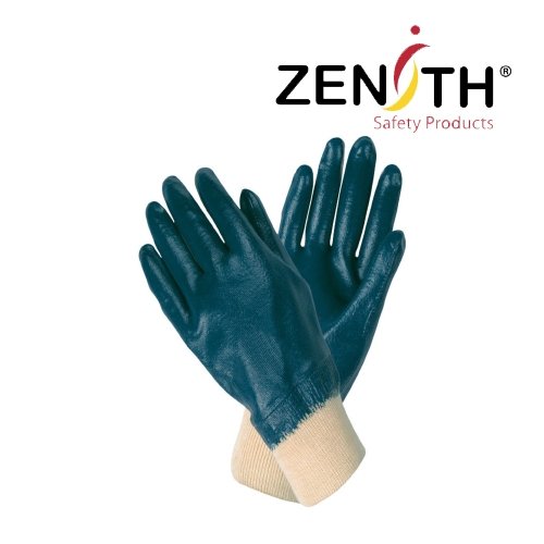 Heavyweight Nitrile Fully Coated Wrist Gloves - CYANvisuals