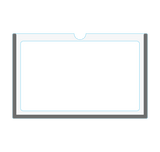 Magnetic Clear Acrylic Plexiglass Document Holder - (Pack of 10) 1/8" Thick. - CYANvisuals