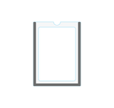 Magnetic Clear Acrylic Plexiglass Document Holder - (Pack of 10) 1/8" Thick. - CYANvisuals